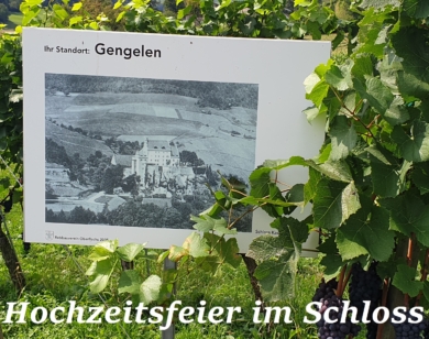 Hochzeitsfeier im Schloss - Kaffeevelo Coffee Bike Schweiz